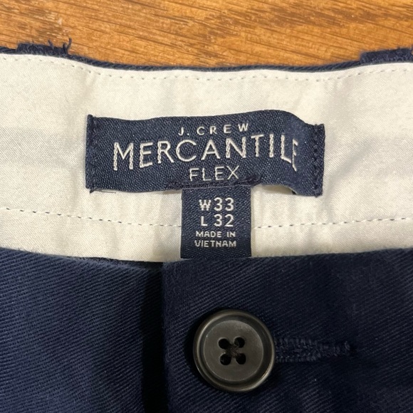 J.Crew Slim-fit flex chino pant - Navy Blue and Khaki - Picture 4 of 5